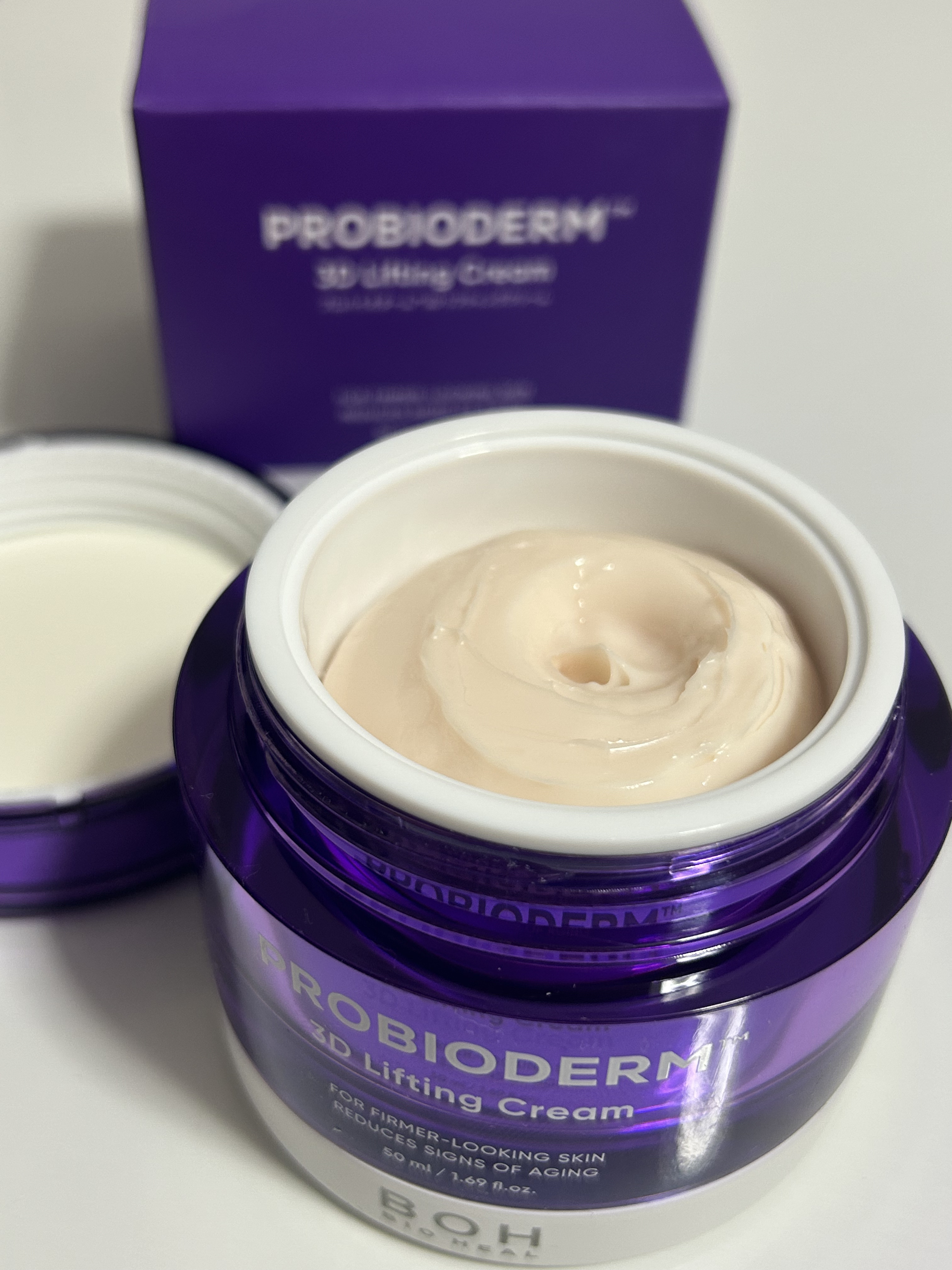 バイオヒールボ プロバイオダーム 3Dリフティングクリーム/BIOHEAL BOH/フェイスクリームを使ったクチコミ（2枚目）