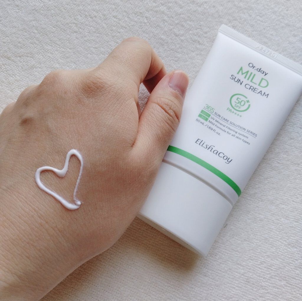 Or.day マイルドサンクリーム/Elishacoy/日焼け止めクリームを使ったクチコミ（2枚目）