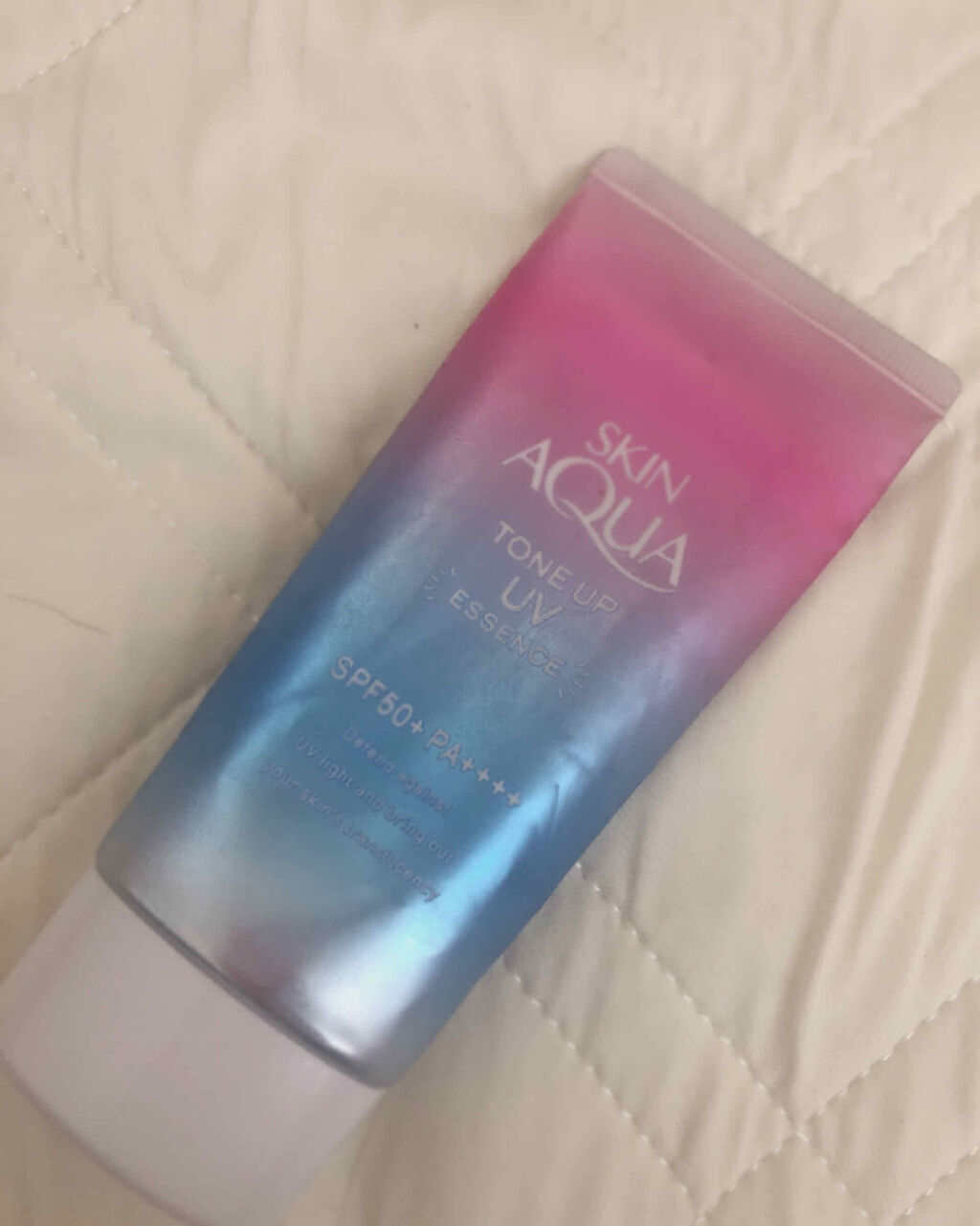 スキンアクア トーンアップUVエッセンス/スキンアクア/日焼け止めクリームを使ったクチコミ（1枚目）