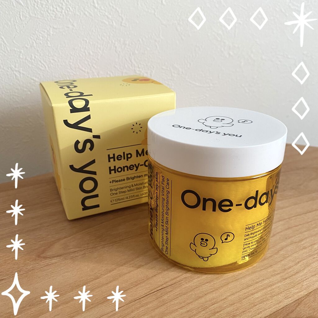 ヘルプミー! ハニーCパッド/One-day's you/トナーパッドを使ったクチコミ（1枚目）