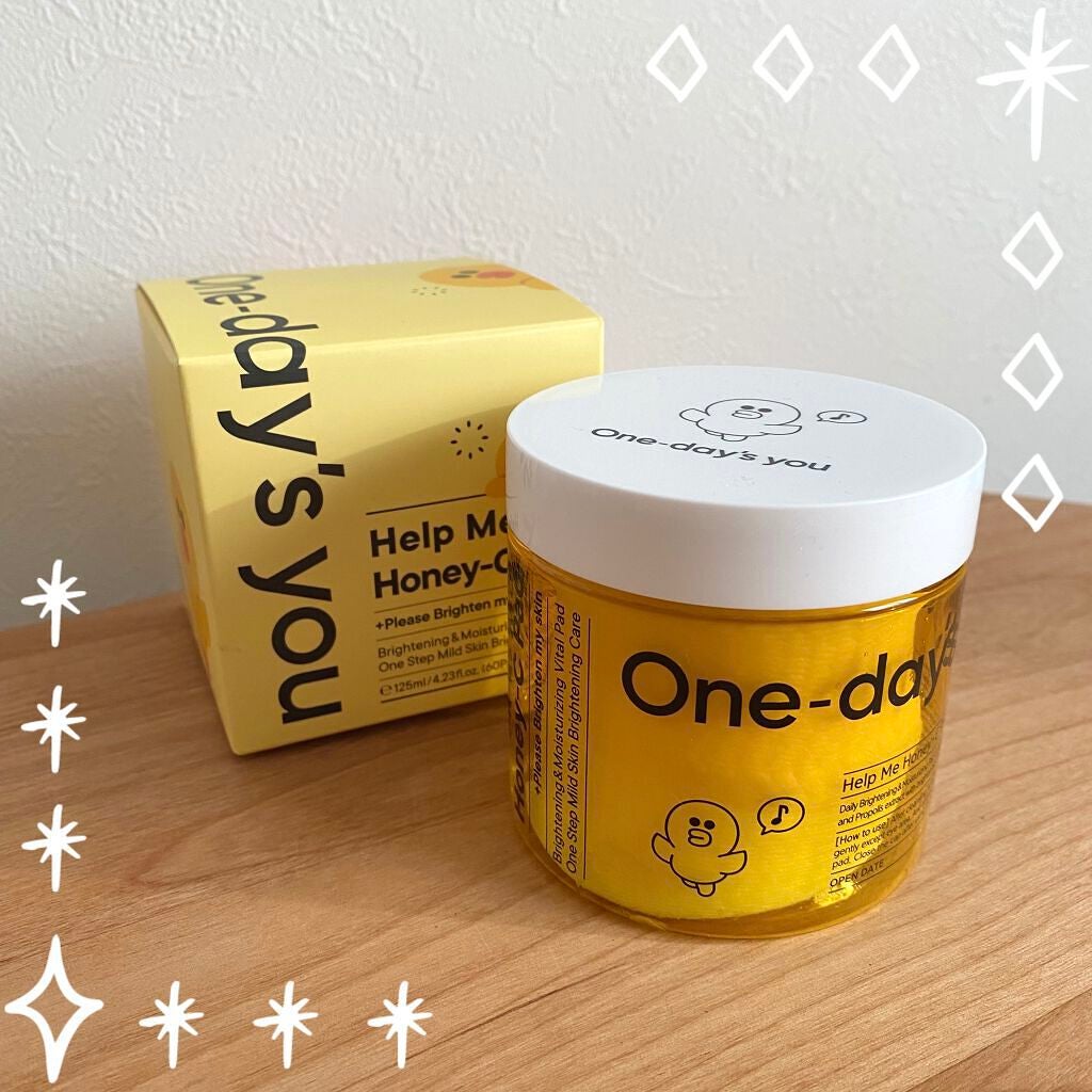 ヘルプミー! ハニーCパッド/One-day's you/トナーパッドを使ったクチコミ(1枚目)