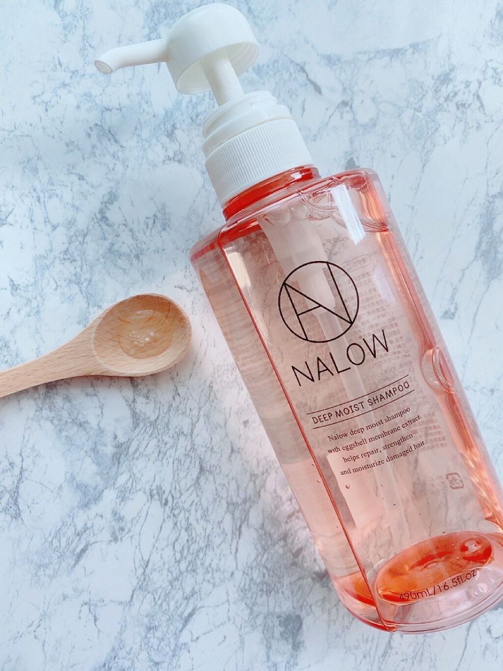 ディープモイスト シャンプー／トリートメント/NALOW/市販シャンプーを使ったクチコミ（2枚目）