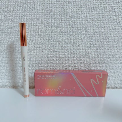 トゥインクルペンライナー/rom&nd/リキッドアイライナーを使ったクチコミ(2枚目)