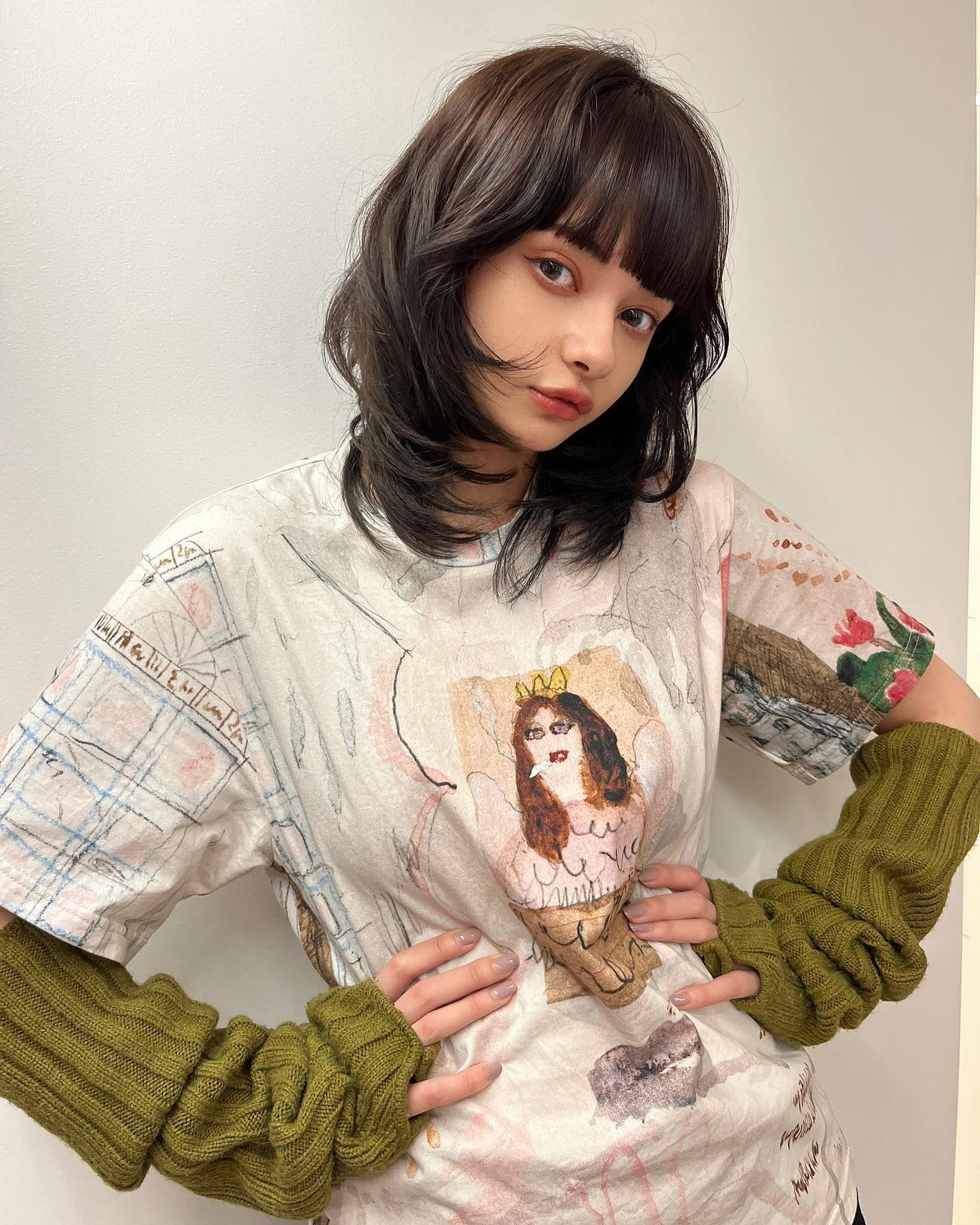 HARUNA on LIPS 「レイヤーカット✨✨.レイヤーカットは、レイヤーの設定位置で、オ..」(2枚目)