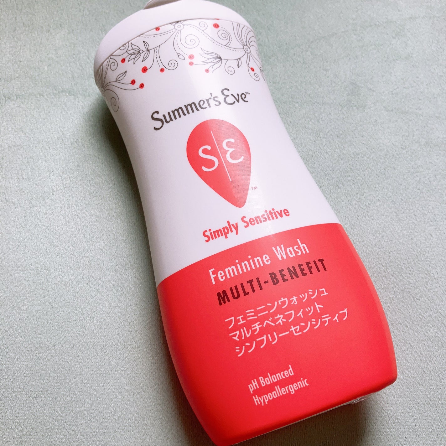 フェミニンウォッシュ マルチベネフィット シンプリーセンシティブ/Summer's Eve(サマーズイブ)/デリケートゾーンケアを使ったクチコミ(1枚目)