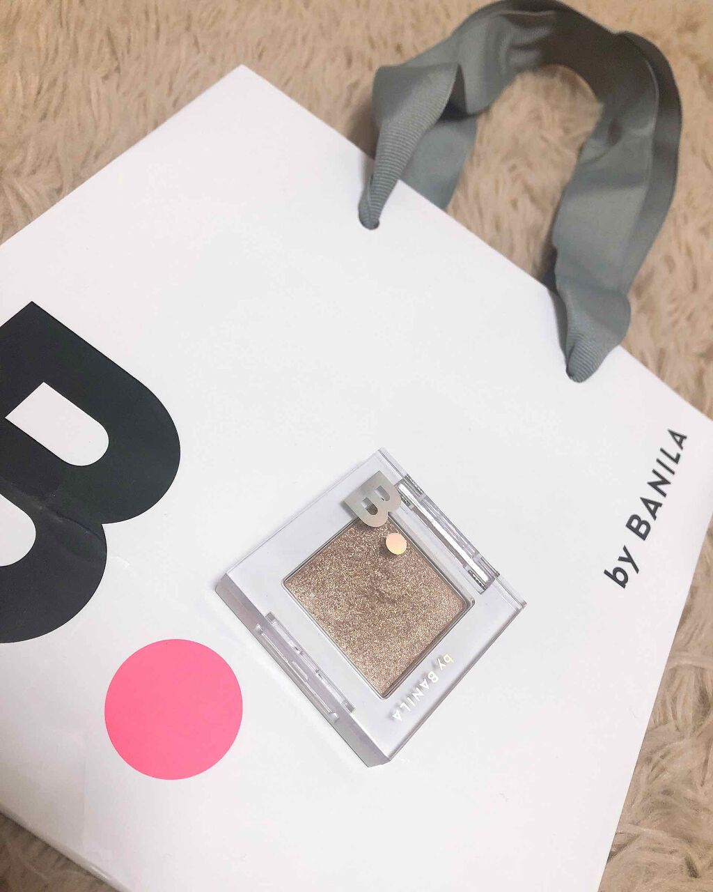 アイクラッシュ スパンコールピグメント/B. by BANILA/単色アイシャドウを使ったクチコミ（1枚目）