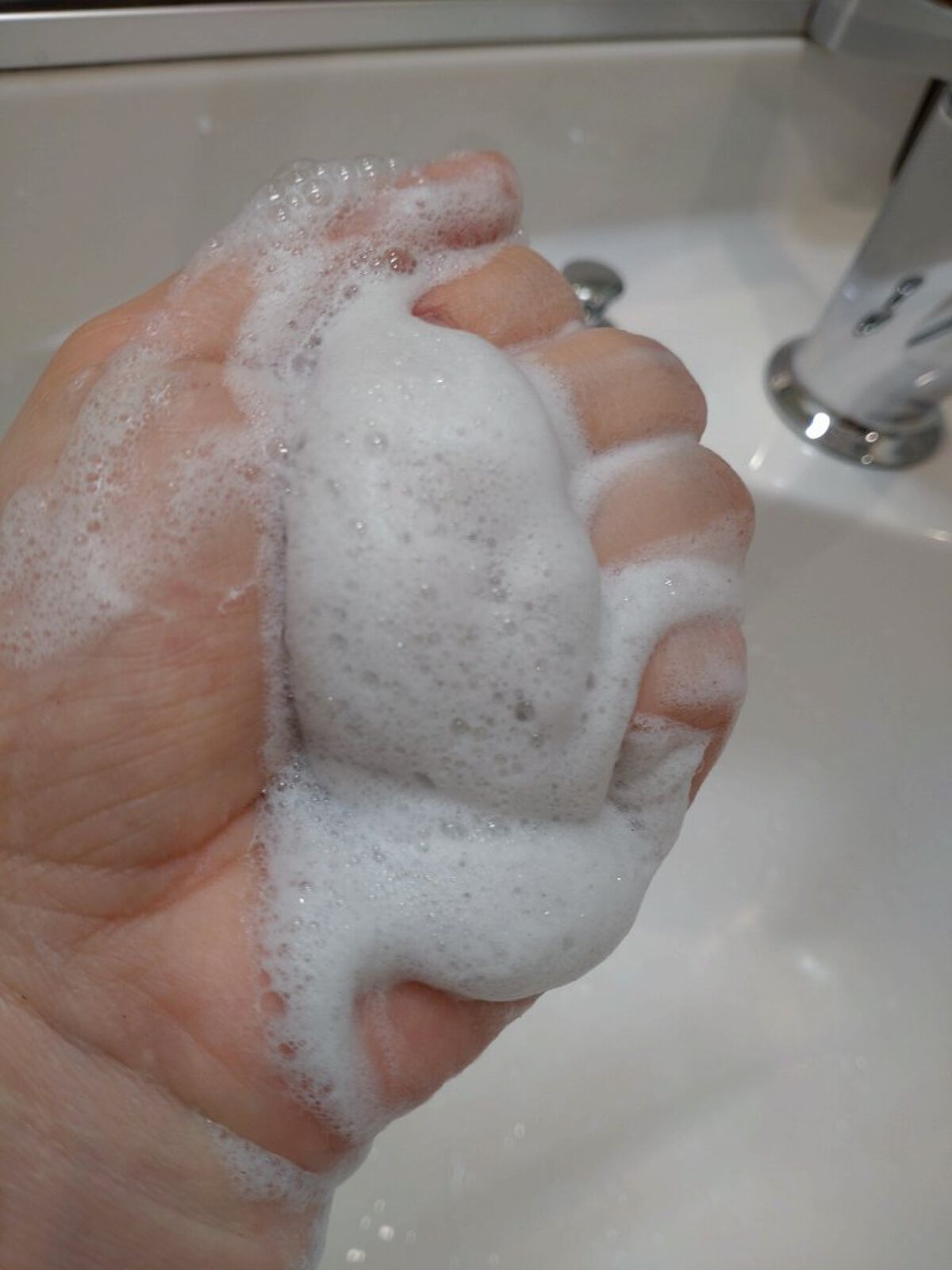 ホワイトフェイスウォッシュ/透明白肌/洗顔フォームを使ったクチコミ（3枚目）