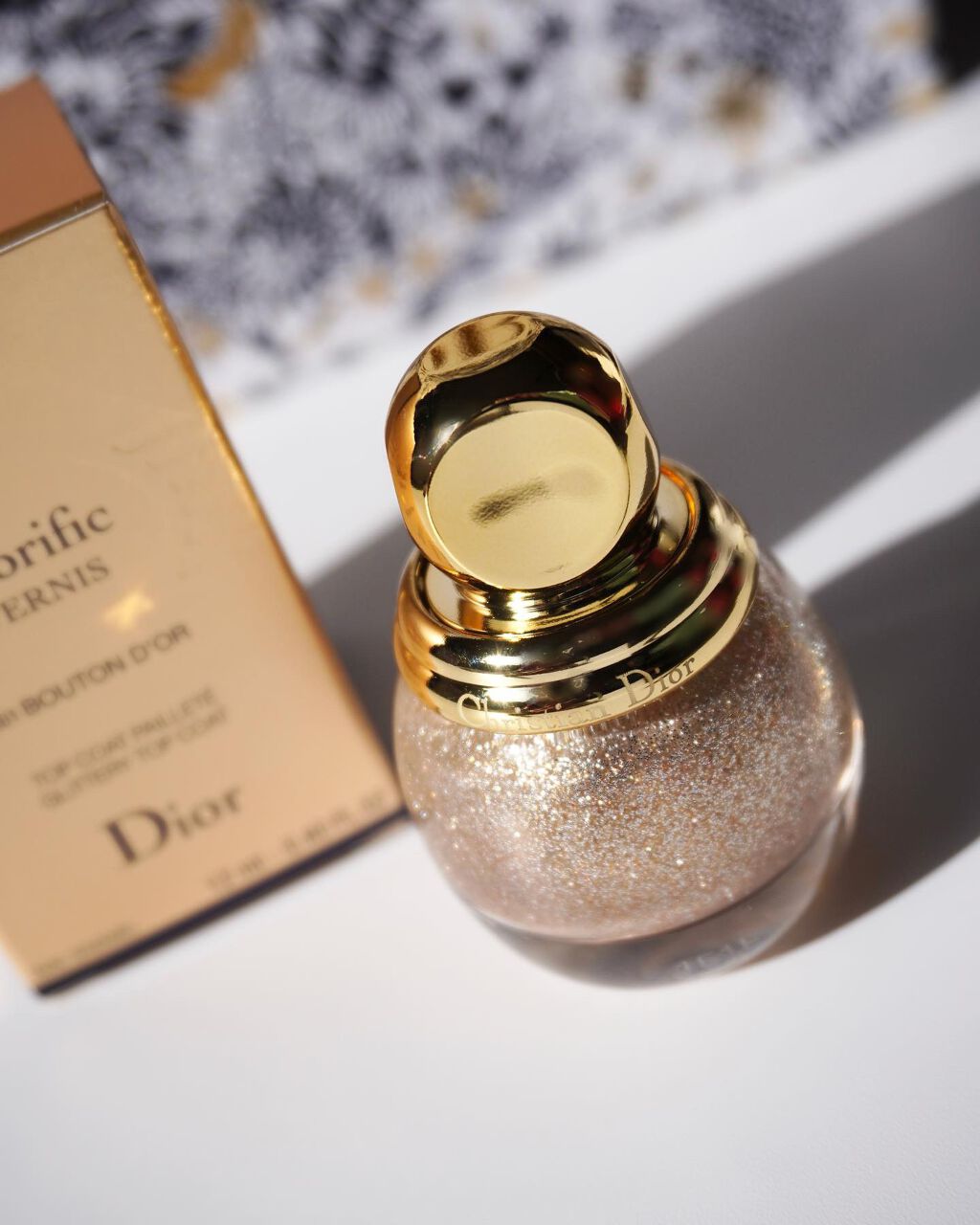 ディオリフィック グリッター トップ コート/Dior/ネイルトップコートを使ったクチコミ（1枚目）