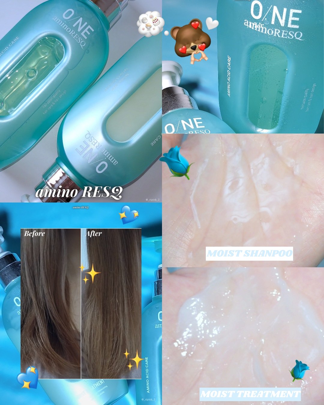ワン アミノレスキューモイストシャンプー/トリートメント/アミノレスキュー/市販シャンプーを使ったクチコミ（1枚目）
