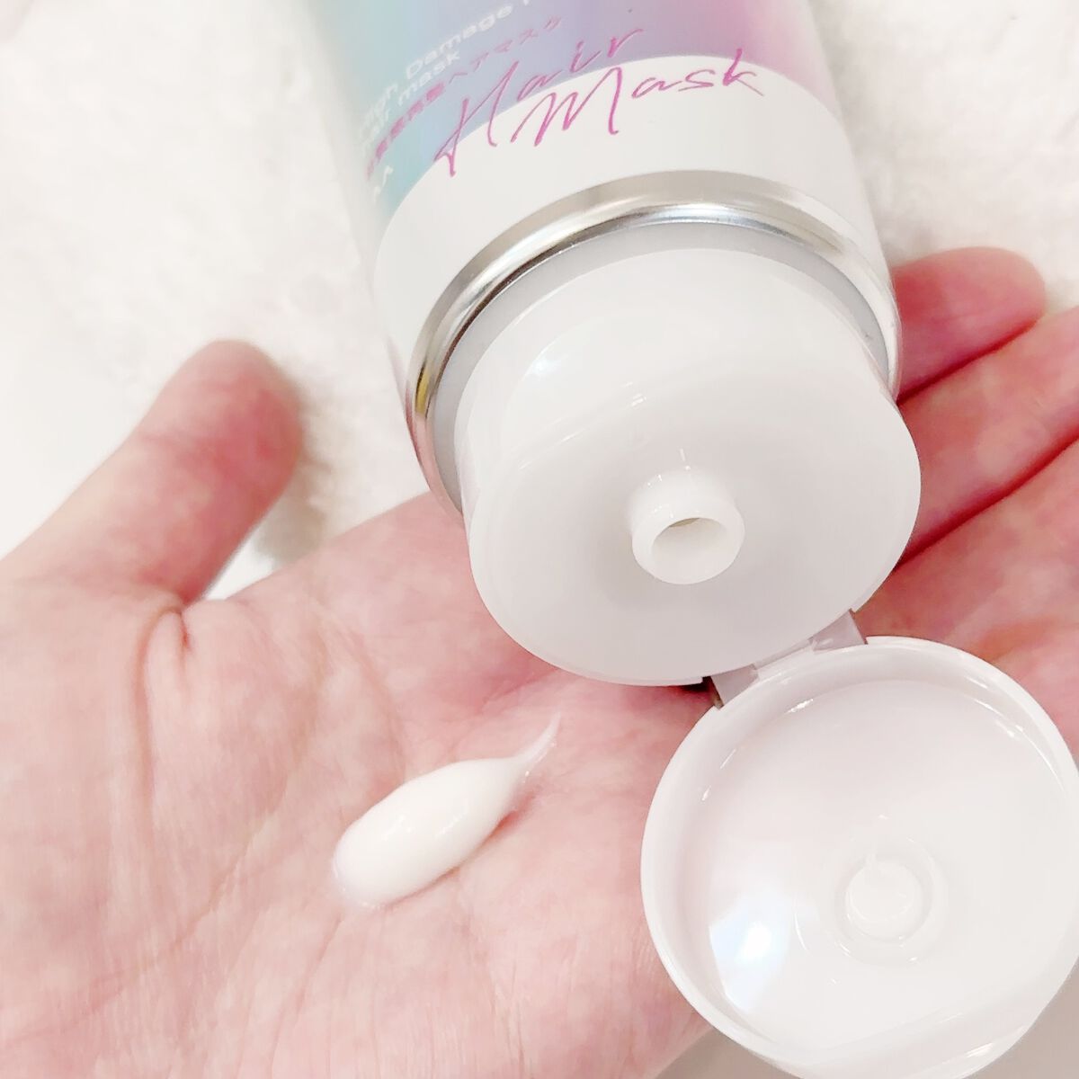 #質感再整ヘアマスク/ルシードエル/ヘアマスク・ヘアパックを使ったクチコミ（2枚目）