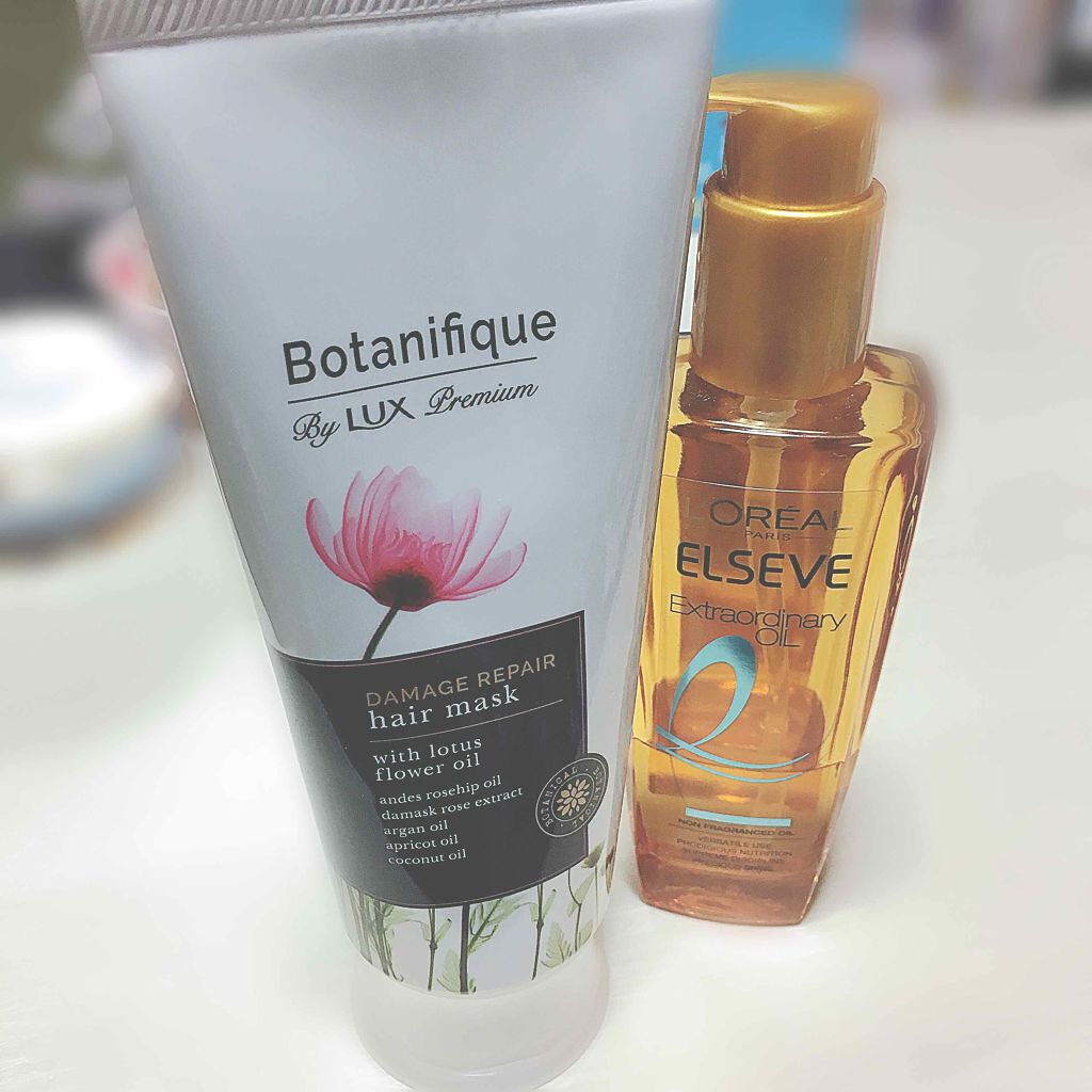 プレミアム ボタニフィーク ダメージリペア ヘアマスク/LUX/ヘアマスク・ヘアパックを使ったクチコミ（3枚目）