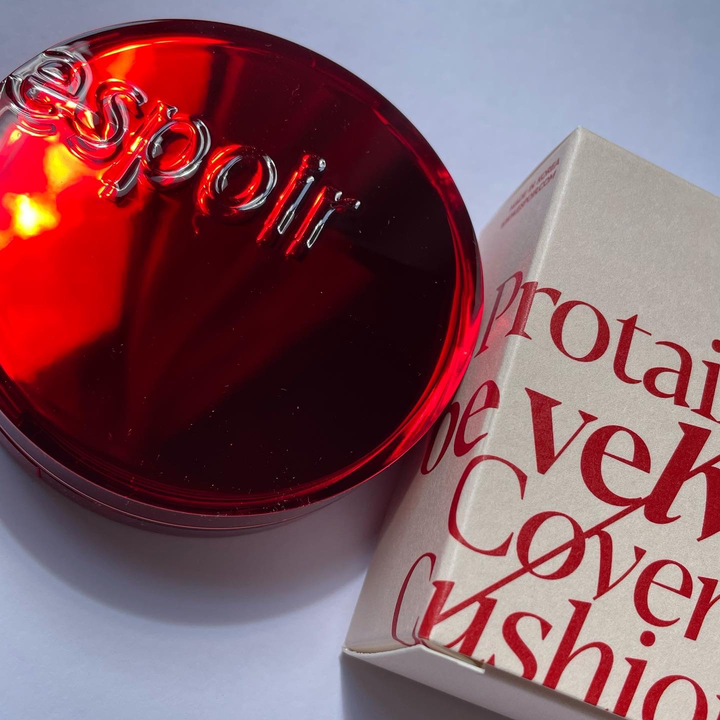 プロテーラービーベルベットカバークッション/espoir/クッションファンデーションを使ったクチコミ（3枚目）