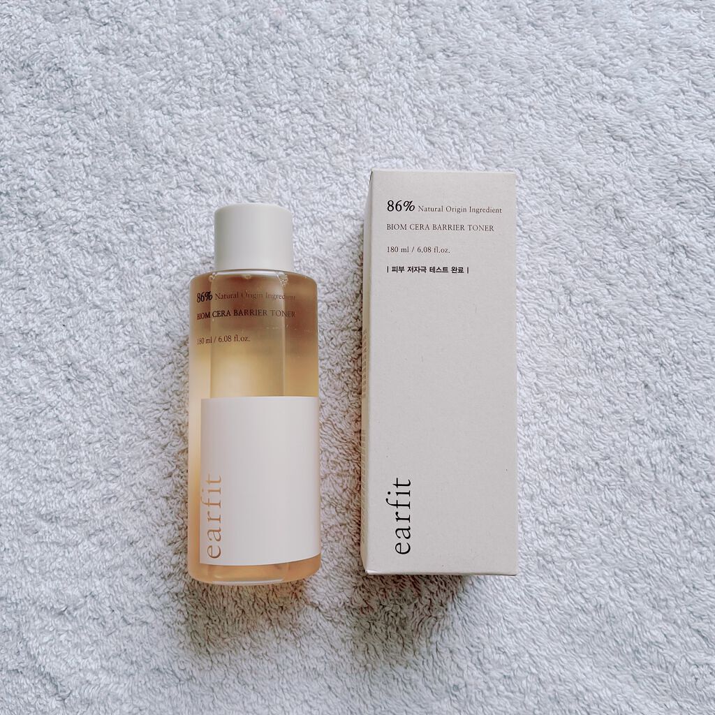 バイオム セラ バリア トナー/earfit/化粧水を使ったクチコミ（1枚目）
