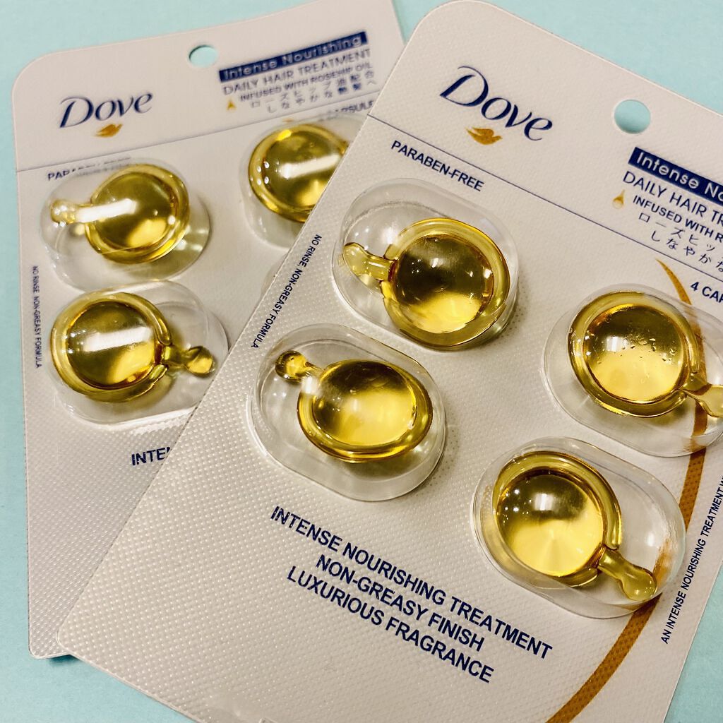カプセルヘアトリートメント/ダヴ/ヘアオイルを使ったクチコミ（3枚目）