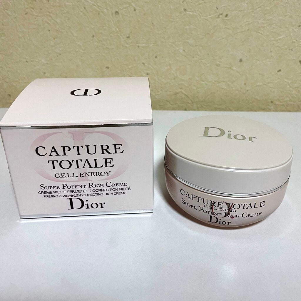 カプチュール トータル セル ENGY クリーム/Dior/フェイスクリームを使ったクチコミ(1枚目)