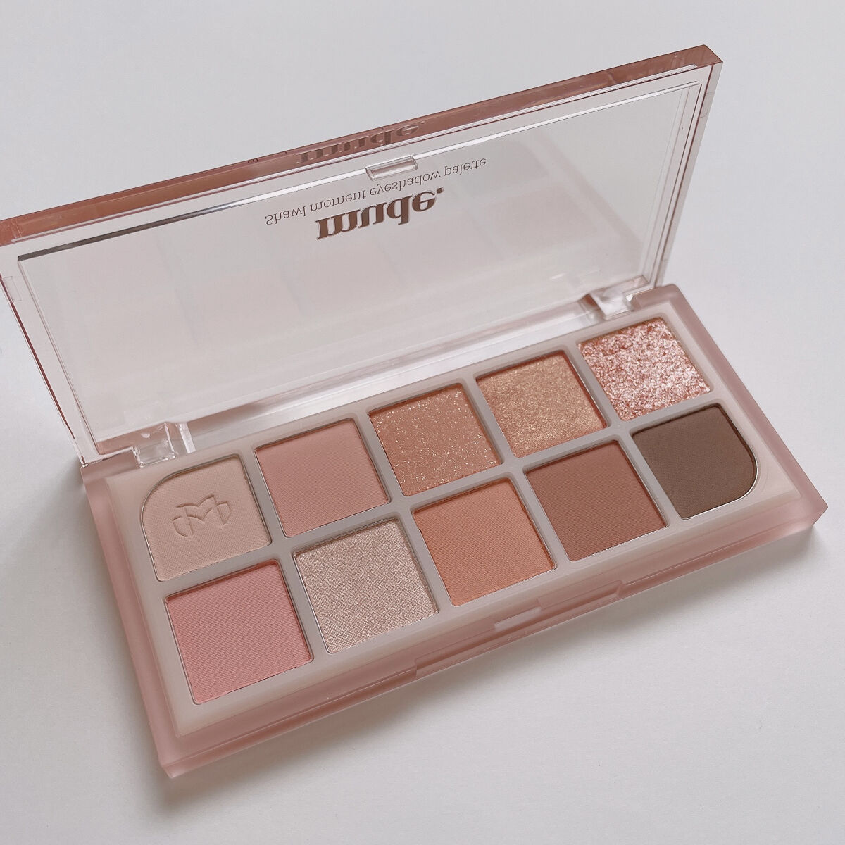 MDショールモーメント アイシャドウパレット/mude./アイシャドウパレットを使ったクチコミ（2枚目）