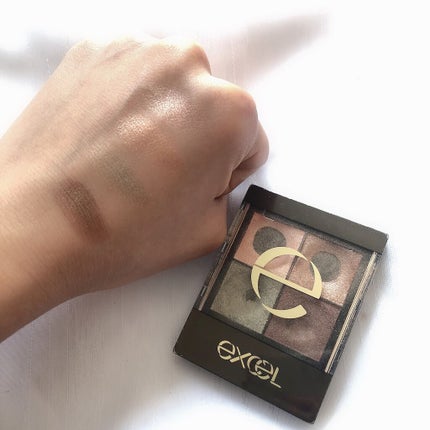 リアルクローズシャドウ/excel/アイシャドウパレットを使ったクチコミ(5枚目)