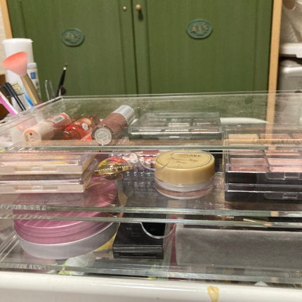 重なるアクリルケース2段引出・大/無印良品/その他化粧小物を使ったクチコミ(3枚目)