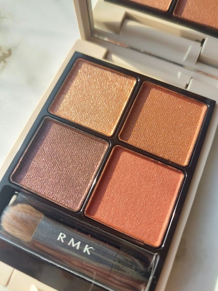RMK シンクロマティック アイシャドウパレット/RMK/アイシャドウパレットを使ったクチコミ(4枚目)
