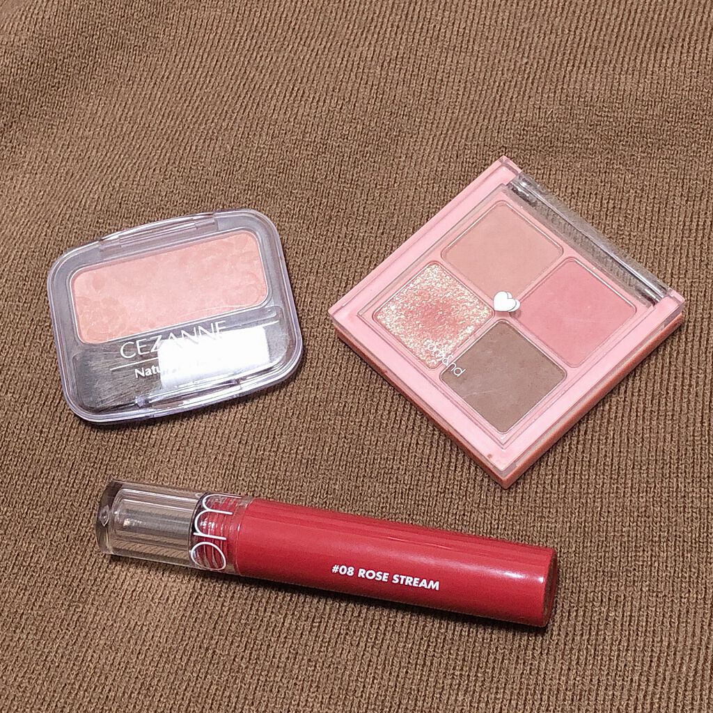 グラスティングウォーターティント/rom&nd/リップティントを使ったクチコミ（3枚目）