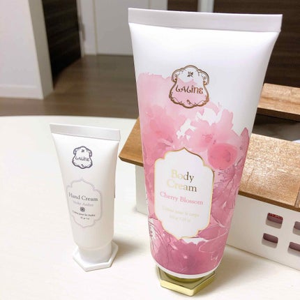ボディクリーム チューブ チェリーブロッサム/Laline/ボディクリームを使ったクチコミ(1枚目)