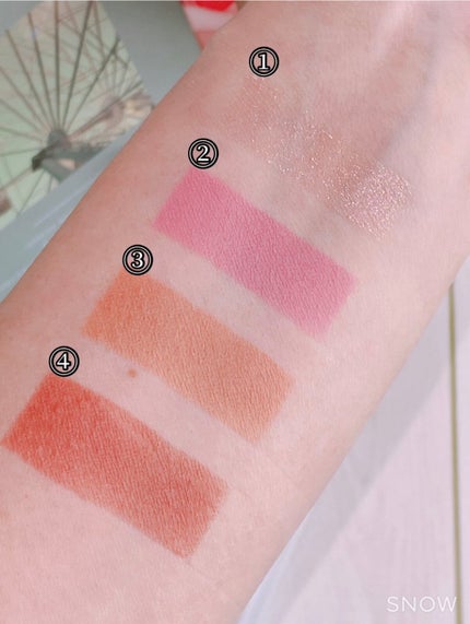 アイパレット/sopo/アイシャドウパレットを使ったクチコミ(3枚目)