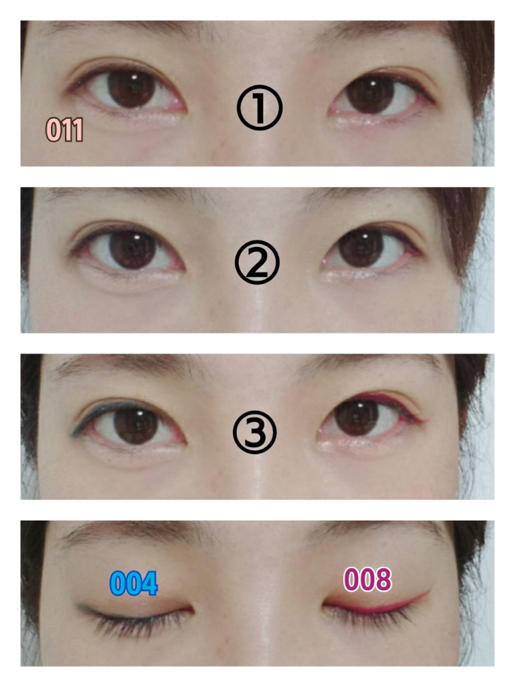 ヴィセ アヴァン リップ&アイカラー ペンシル 004 MARINE/Visée/ペンシルアイライナーを使ったクチコミ（2枚目）