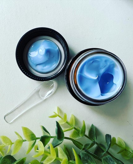 ミッドナイトブルーカーミングクリーム/Klairs/フェイスクリームを使ったクチコミ(3枚目)