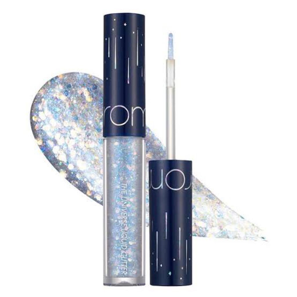 リキッド グリッター シャドウ/rom&nd/グリッターを使ったクチコミ（1枚目）