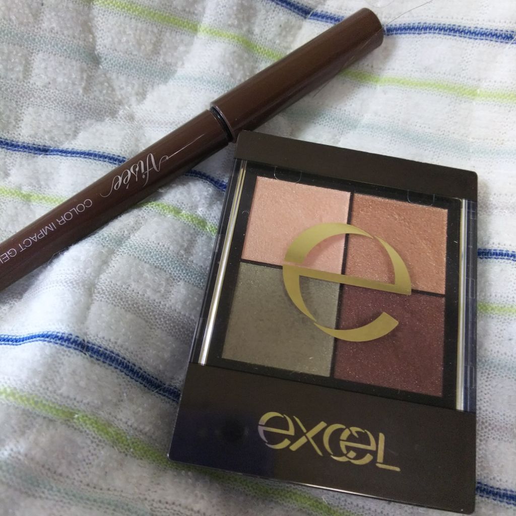 カラーインパクト ジェルライナー/Visée/ジェルアイライナーを使ったクチコミ（1枚目）