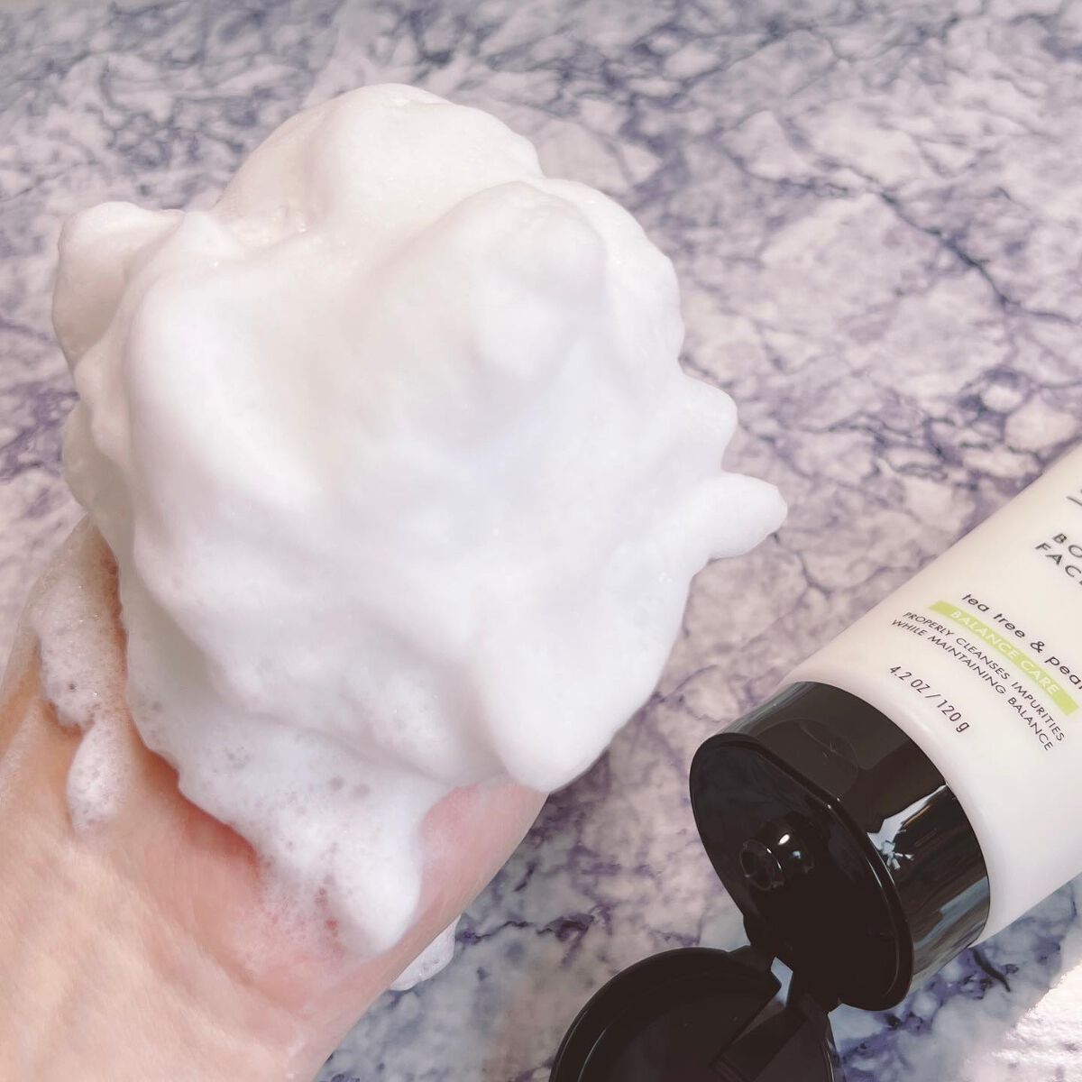 ボタニカルフェイスウォッシュ バランスケア/BOTANIST/洗顔フォームを使ったクチコミ（3枚目）