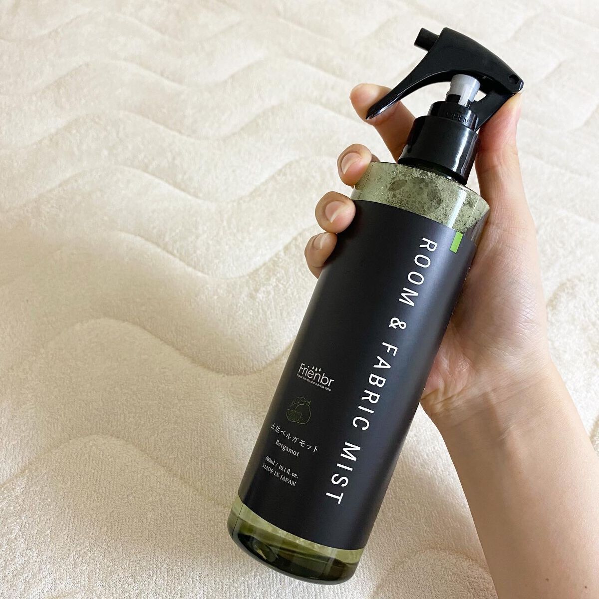 ルーム&ファブリックミスト 土佐ベルガモット/Frienbr/ファブリックミストを使ったクチコミ(2枚目)