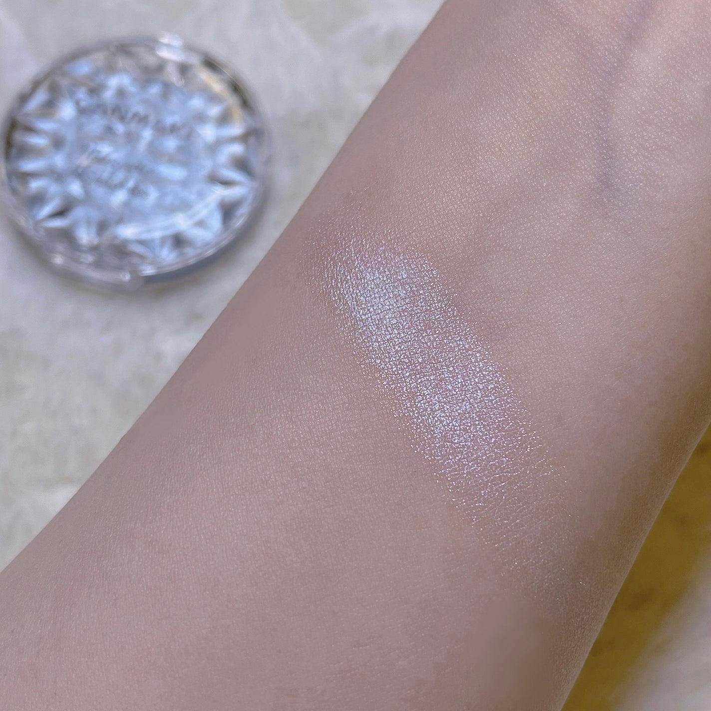 むにゅっとハイライター/キャンメイク/クリームハイライトを使ったクチコミ(8枚目)