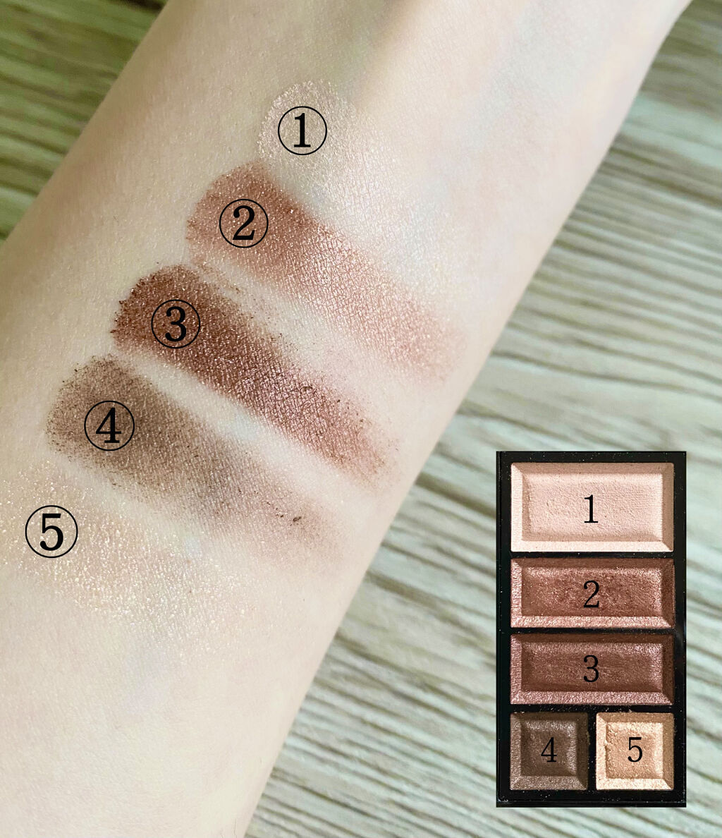 ショコラスウィート アイズ/リンメル ロンドン/アイシャドウパレットを使ったクチコミ（3枚目）