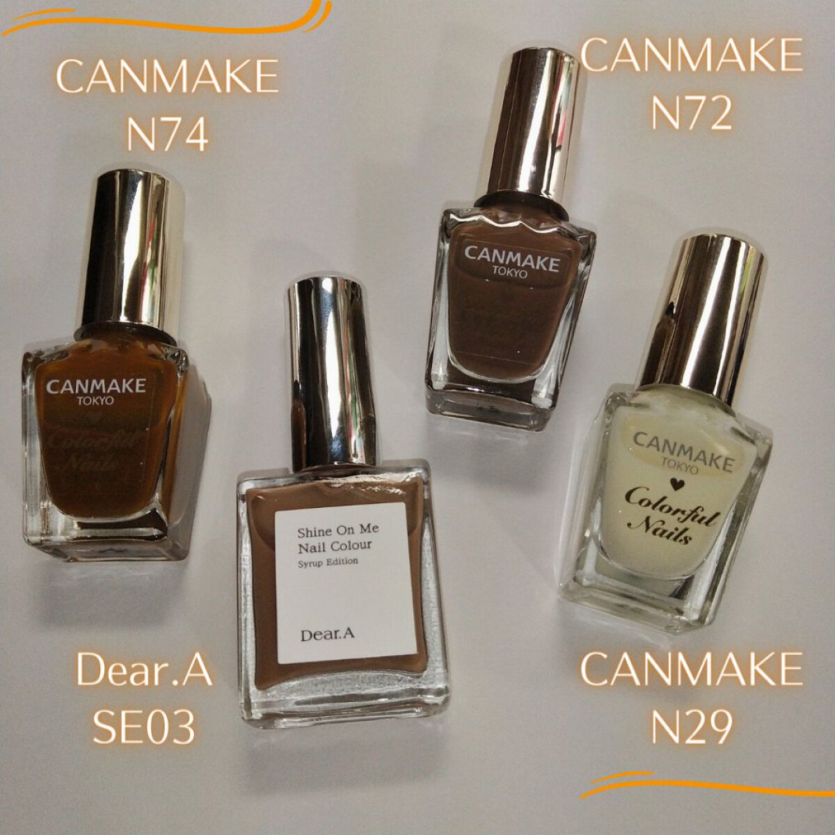 カラフルネイルズ/キャンメイク/マニキュアを使ったクチコミ(3枚目)