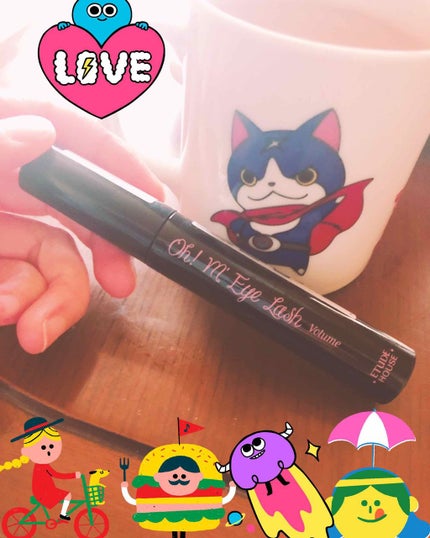 オーマイラッシュ ボリュームマスカラ/ETUDE/マスカラを使ったクチコミ(1枚目)