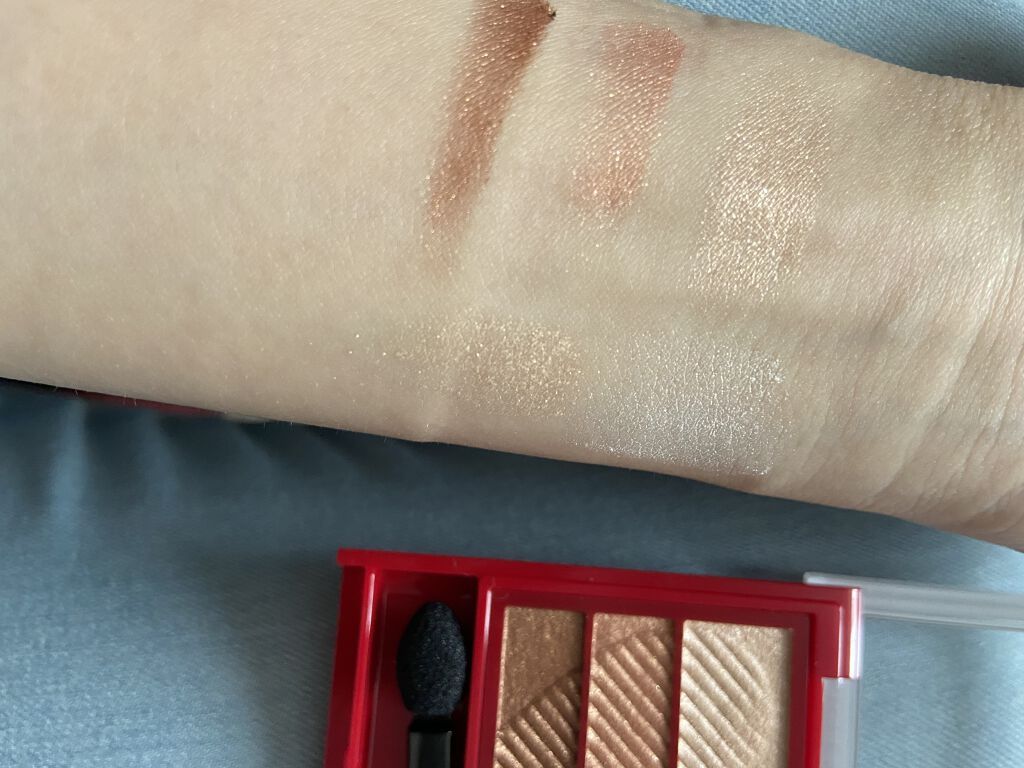 トリプルレシピアイズ K BR703（限定）/インテグレート/アイシャドウパレットを使ったクチコミ（2枚目）