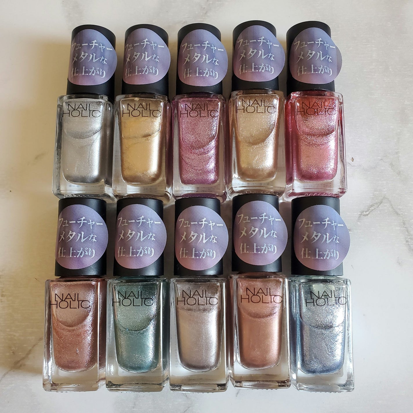ネイルホリック Future Metal/ネイルホリック/マニキュアを使ったクチコミ(1枚目)