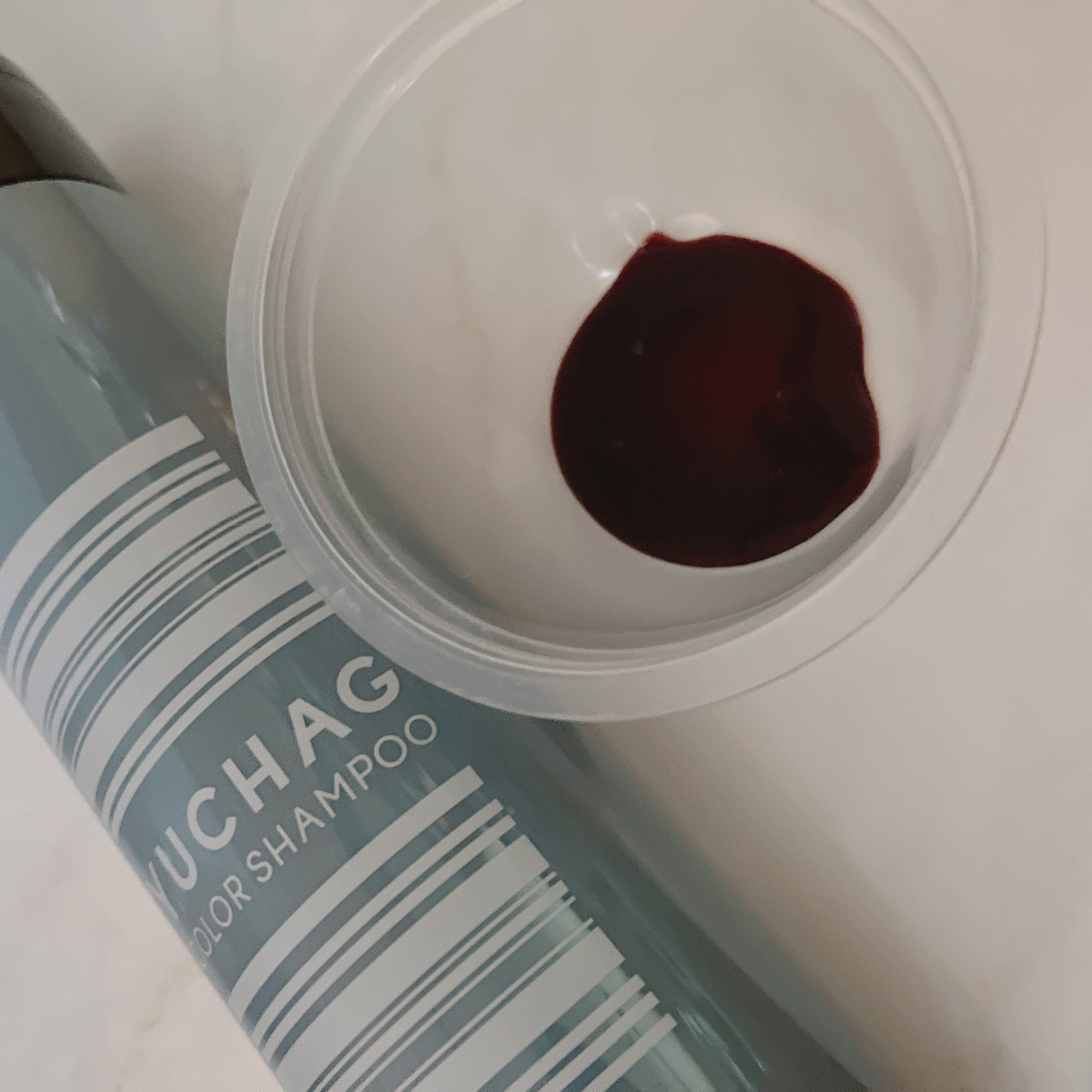 ユチャ　カラーシャンプー/カラートリートメント/YUCHAG/市販シャンプーを使ったクチコミ（2枚目）