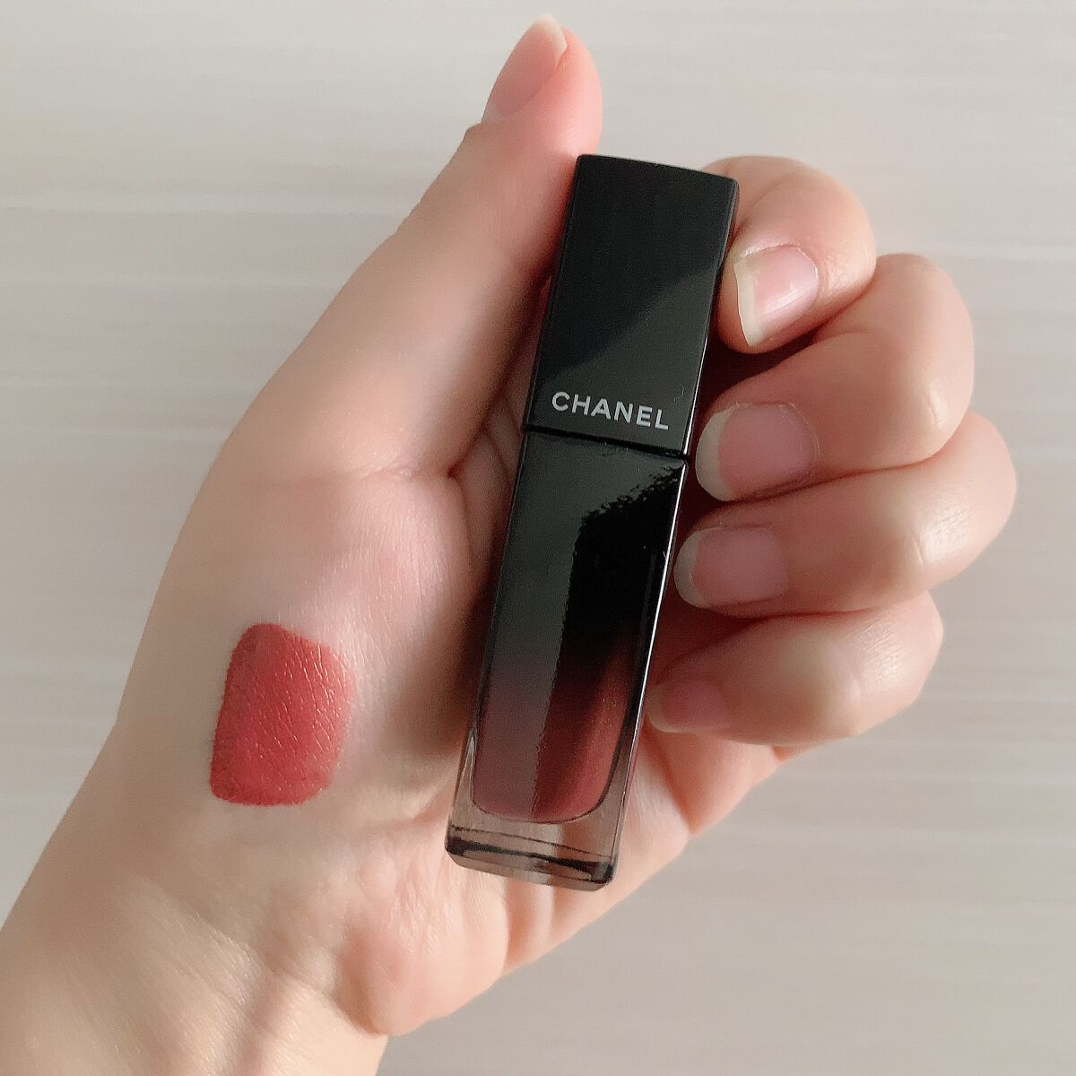 ルージュ アリュール ラック/CHANEL/口紅を使ったクチコミ(4枚目)