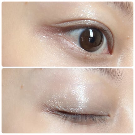 シングルカラーアイシャドウ/CEZANNE/単色アイシャドウを使ったクチコミ(3枚目)