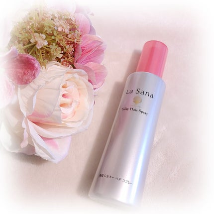 海藻 シルキー ヘア スプレー/ラサーナ/ヘアスプレーを使ったクチコミ(1枚目)