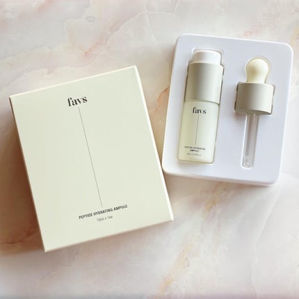 ペプチドハイドレーティングアンプル/favs/美容液を使ったクチコミ(1枚目)