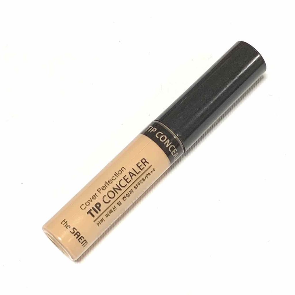 カバーパーフェクション チップコンシーラー/the SAEM/リキッドコンシーラーを使ったクチコミ(2枚目)