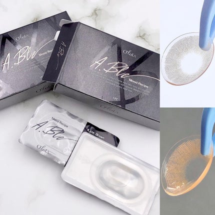 エーブルグレー(A.ble Gray)/OLOLA/カラーコンタクトレンズを使ったクチコミ(4枚目)