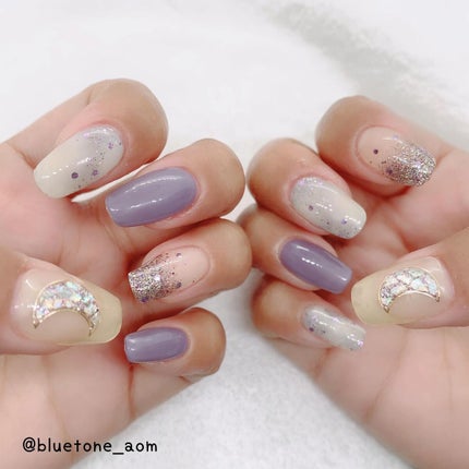 ジェルネイル(ライト対応)/セリア/ジェルネイルを使ったクチコミ(9枚目)