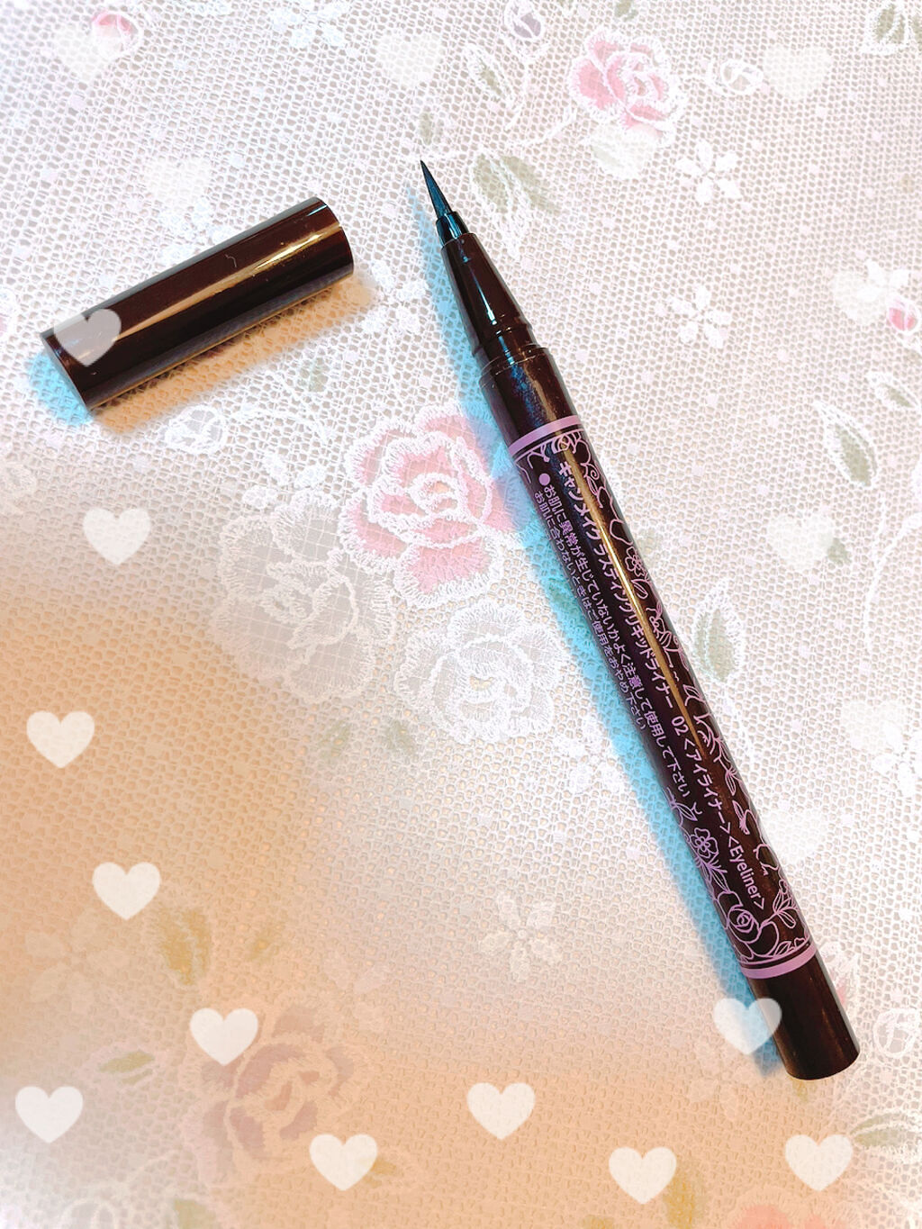 ラスティングリキッドライナー/キャンメイク/リキッドアイライナーを使ったクチコミ（2枚目）