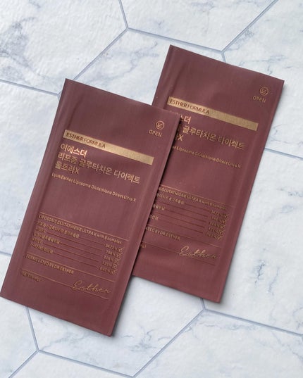 ヨエスターGLTダイレクトウルトラX/ESTHER FORMULA/美容サプリメントを使ったクチコミ(4枚目)