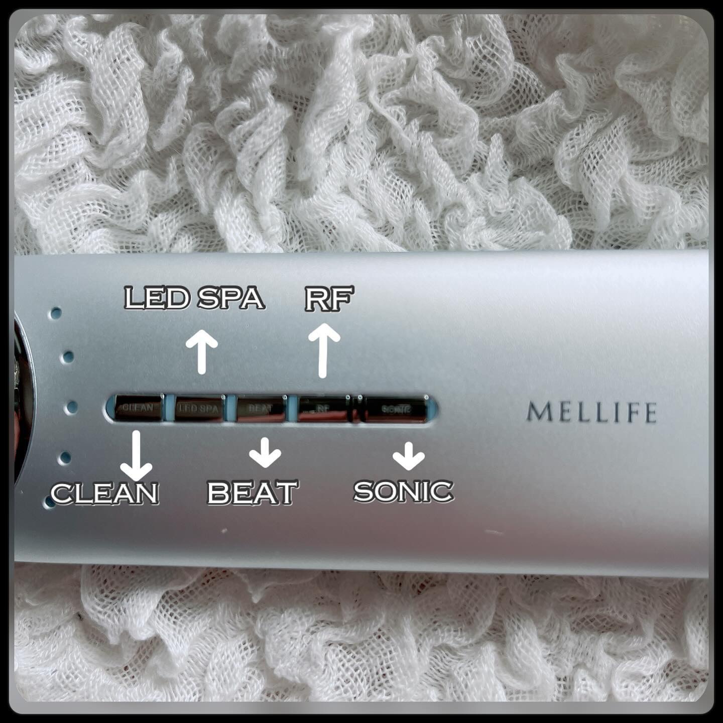 トータルフェイシャルプラス/MELLIFE/美顔器・マッサージを使ったクチコミ（2枚目）