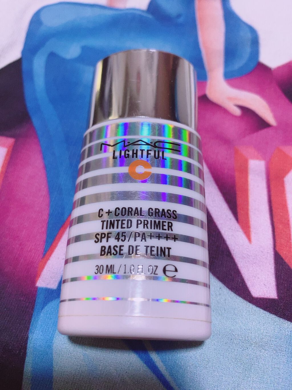ライトフル Ｃ＋ティンティッド プライマーSPF45(PA++++)/M・A・C/化粧下地を使ったクチコミ（1枚目）